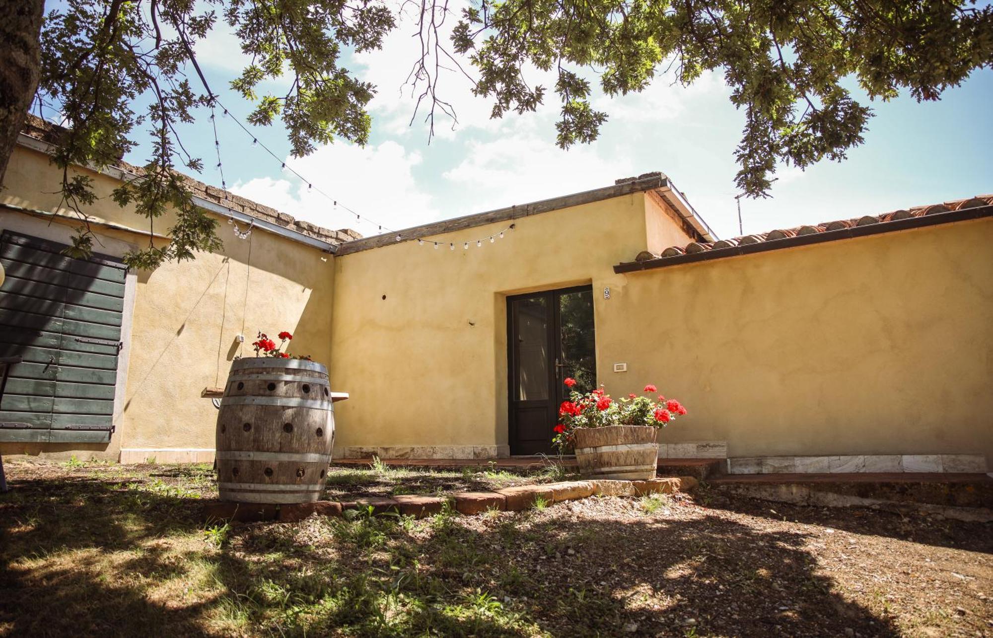 Bio Agriturismo Poggio Aione Сатурния Экстерьер фото