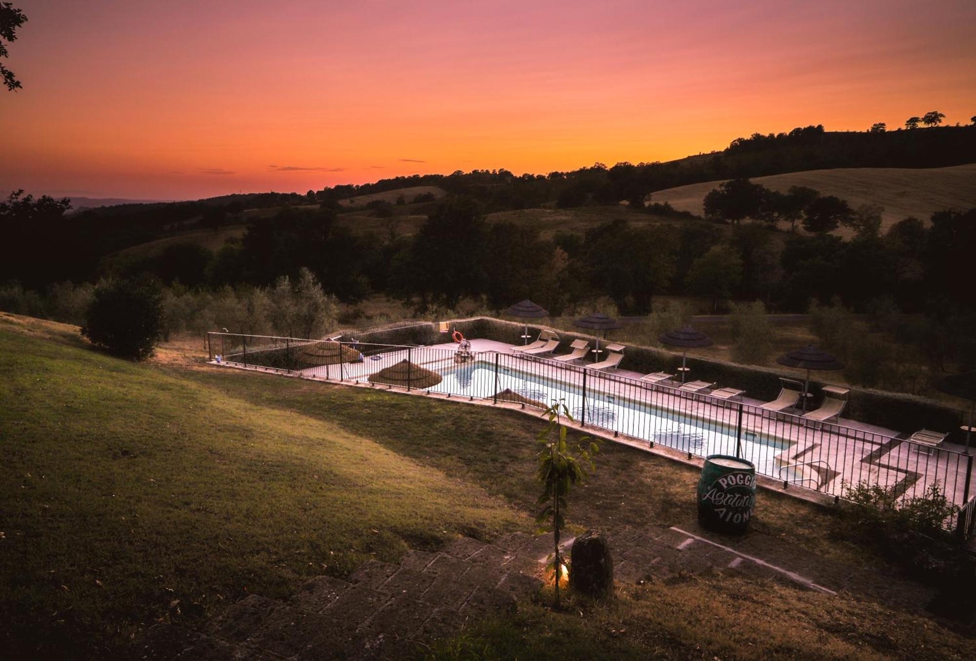 Bio Agriturismo Poggio Aione Сатурния Экстерьер фото